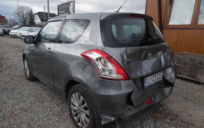 Suzuki Swift cena 9100 przebieg: 133100, rok produkcji 2013 z Olsztynek małe 211